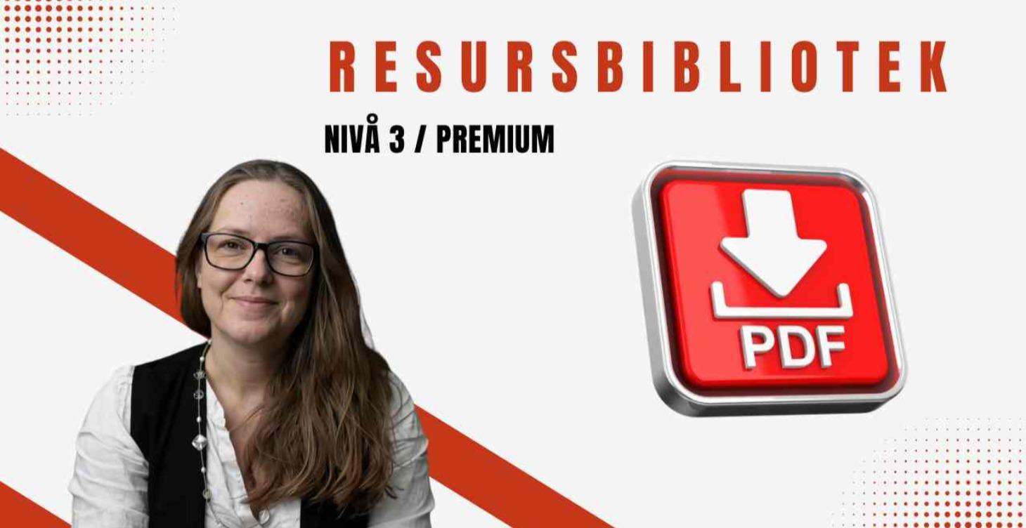Resursbibliotek - PDF filer (högt värde)