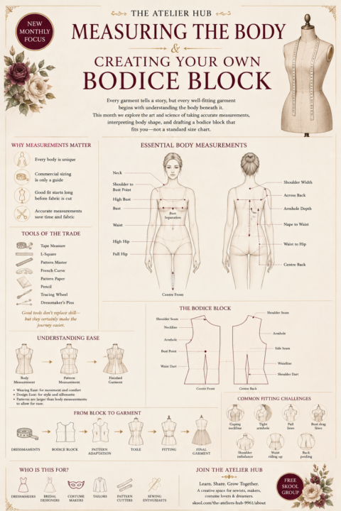 What's On - Measuring The Female Body & Making A Body Block