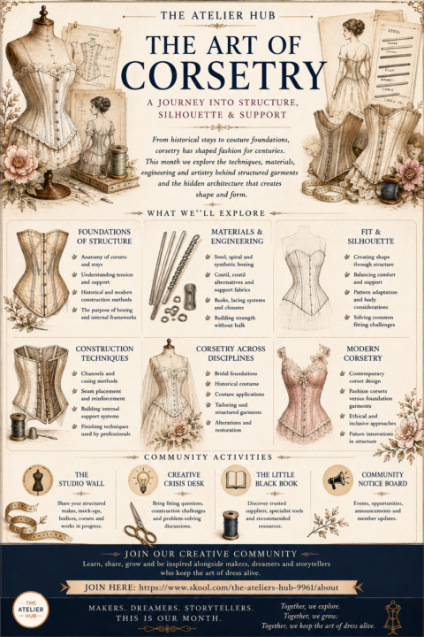 Corsetry Inside The Atelier Hub - Let's Learn The Sewing Discipline 🪡