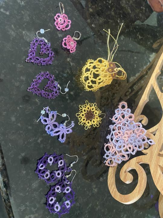 My recent tatting projects!  