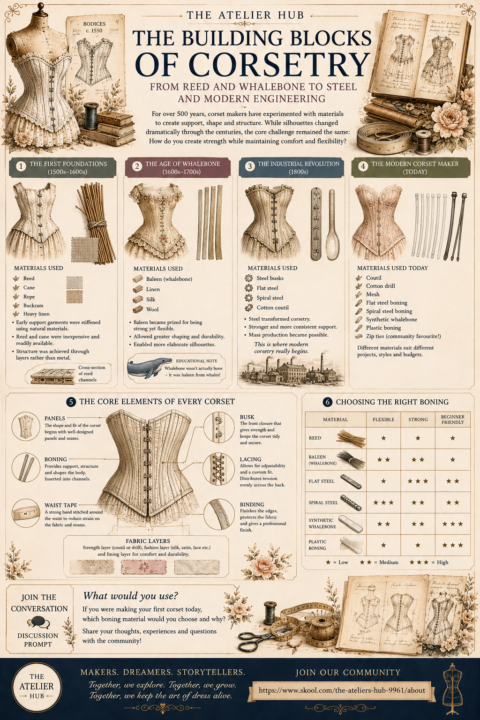🪡  The Building Blocks of Corsetry 🪡