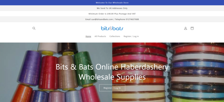 My Secret Haberdashery Wholesalers - UK Postage Only - Min Spend £40 