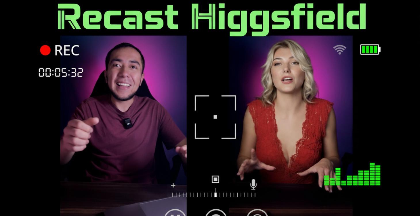 No mas casting, usa Recast en higgsfiel con wan