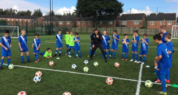 Youth Football Skills Coaching