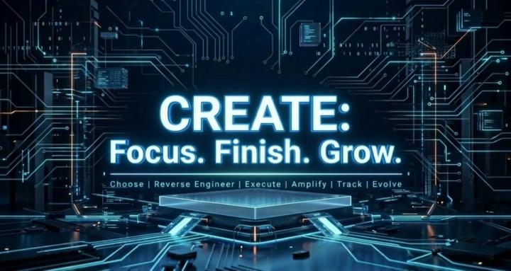 CREATE: Focus. Finish. Grow.