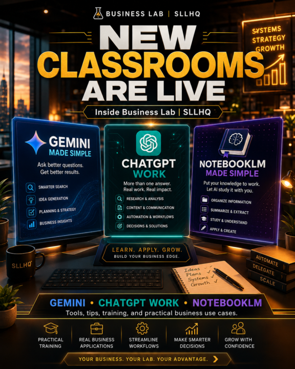 New Classrooms Are Live Inside Business Lab | SLLHQ.