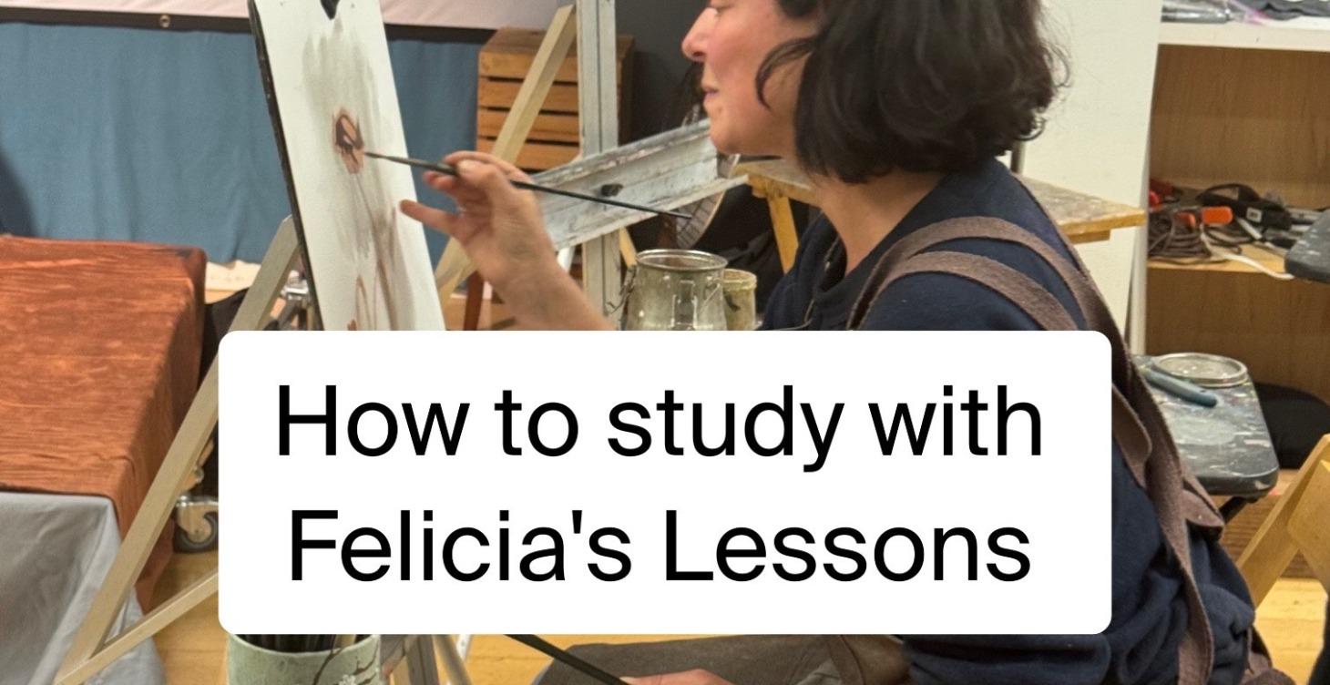 How to study with Felicia's lessons.
