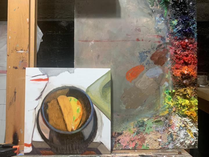 My WIP for our monthly challenge. 