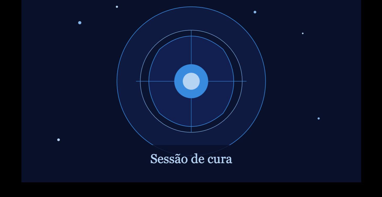 Sessão de cura com Terapia da Alma