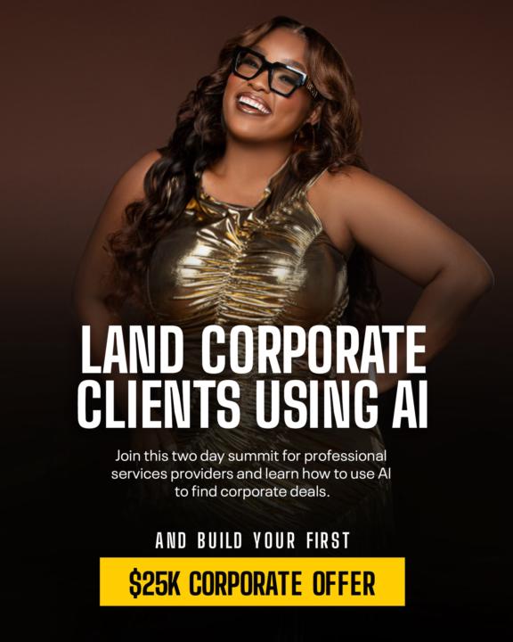 Stop Scrolling: Build Your $25K Corporate Offer LIVE!!!
