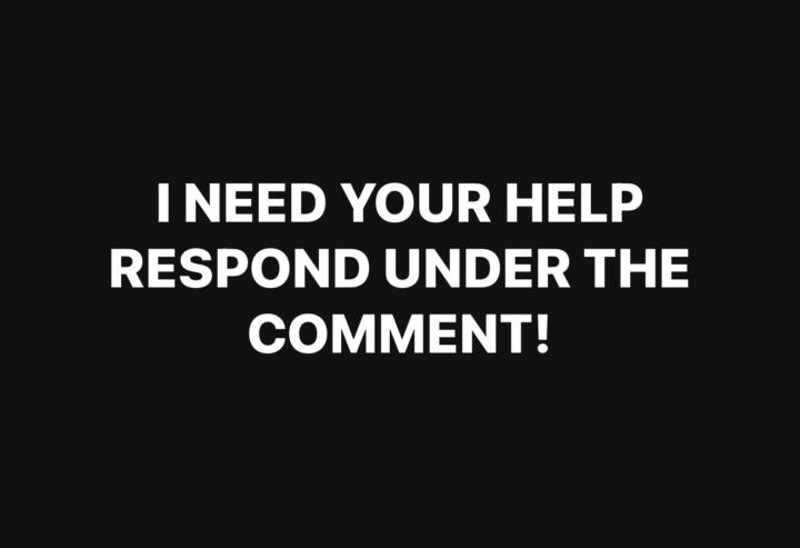 Drop it in the comments ⬇️⬇️