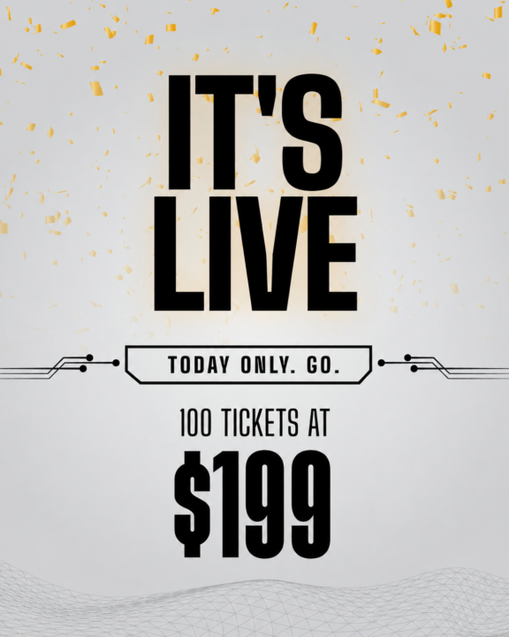 🚨 THE $199 TICKET IS LIVE — GET YOUR SEAT BEFORE IT'S GONE 🔥