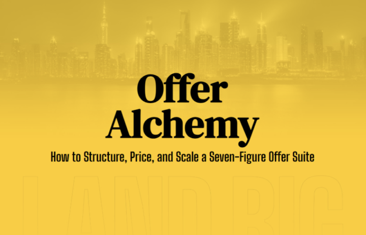 [AHA MOMENTS] Session 5: Offer Alchemy