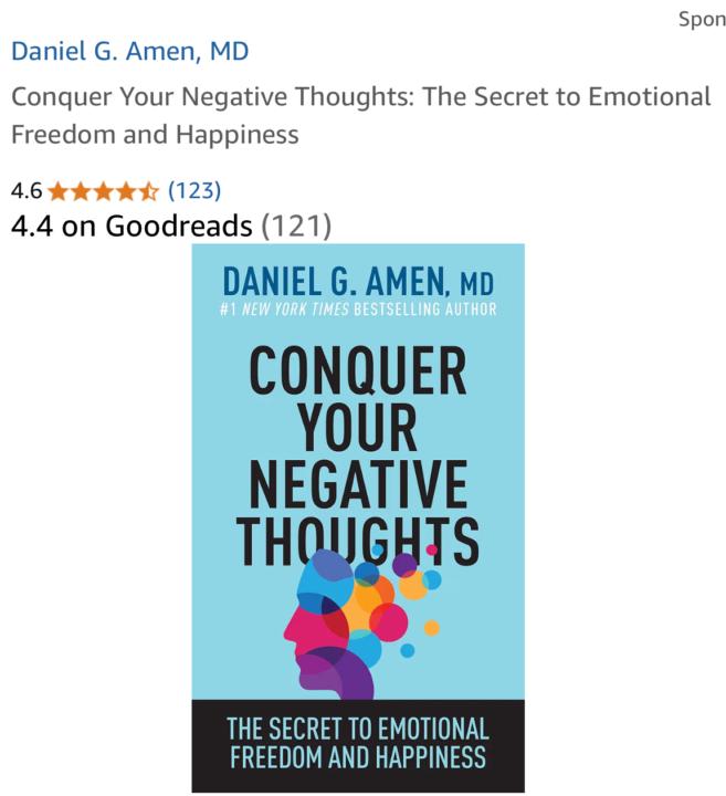 If you’re negative, read this book. 