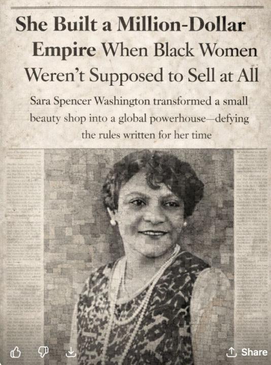 The Black Woman Who Built an Empire Before Pitch Decks