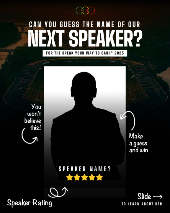 Can you guess the next speaker? 👀