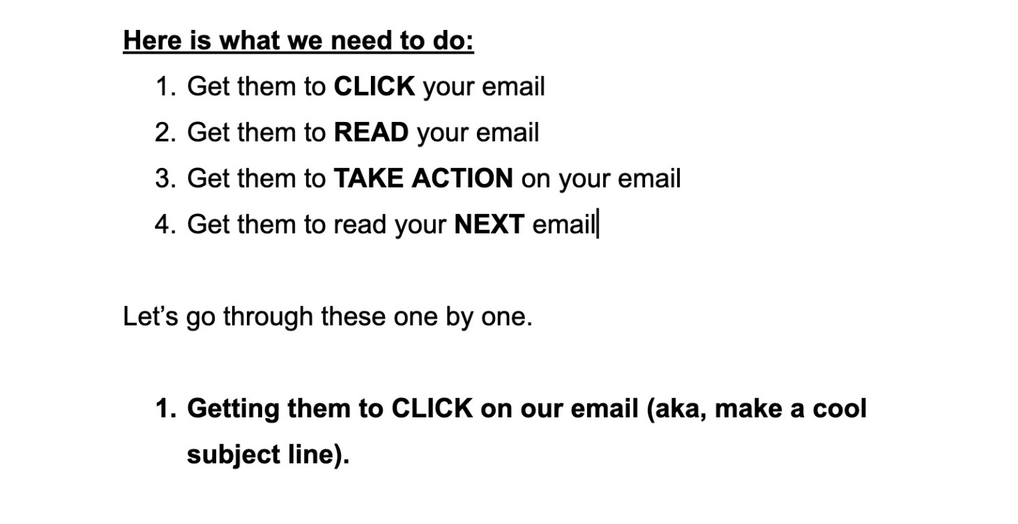 Investor Warm-Up Email Sequence