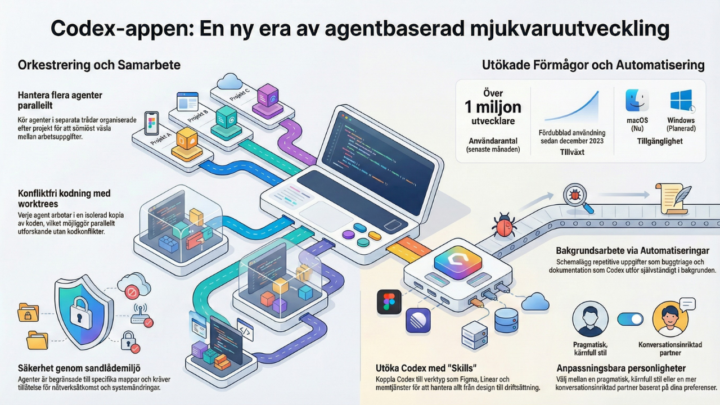 OpenAI kontrar med Codex-appen! Ska vi testa den? 😃