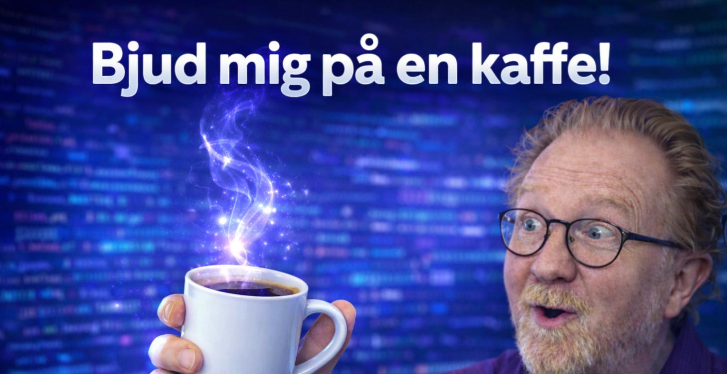 ☕️ Bjud mig på en kaffe?