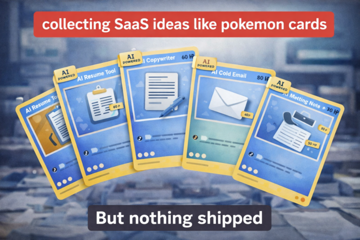 Collecting SAAS ideas like Pokemon cards
