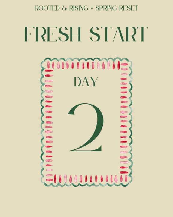 Day 2 - Fresh Start 🍓