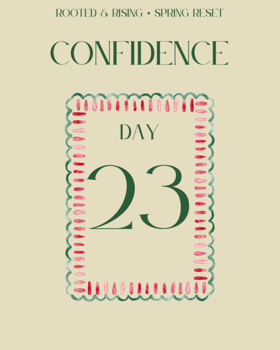 Day 23 - Confidence 