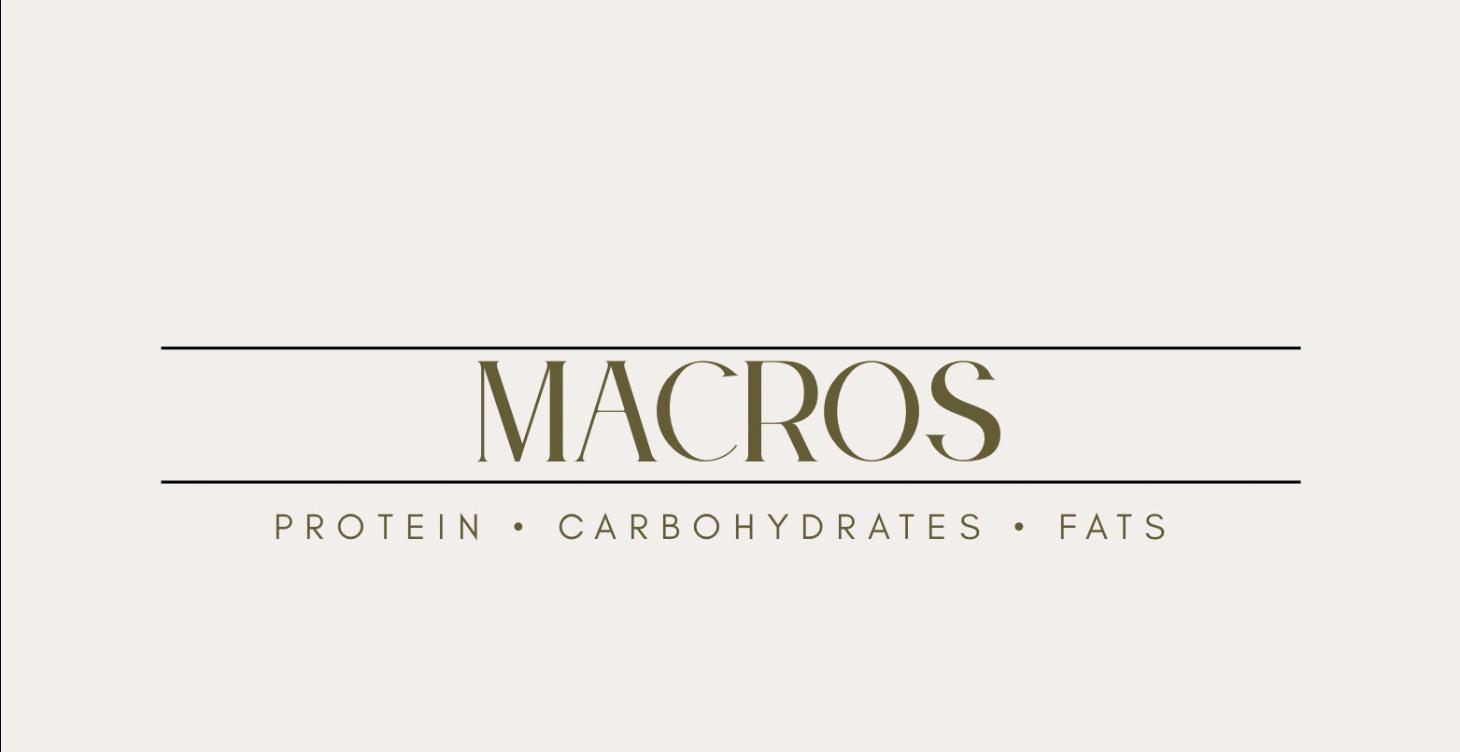 Macronutrients