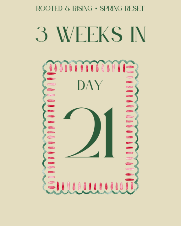Day 21 - 3 WEEKS IN!!!! 