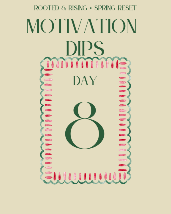 Day 8 - Motivation Dips 📉