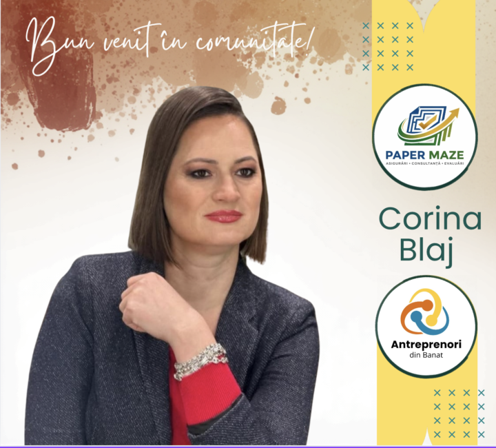 Bun venit, Corina Blaj – Paper Maze (Asigurări & Consultanță)