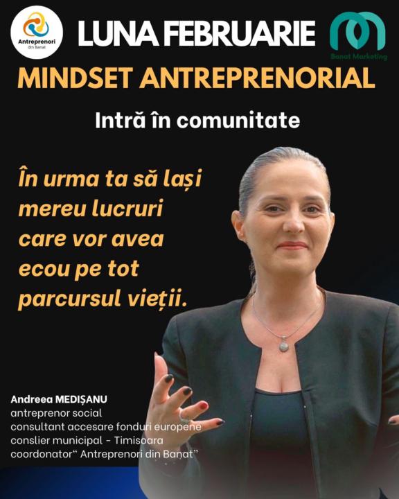 “ Cred în oameni care muncesc onest “ - Andreea Medisanu 