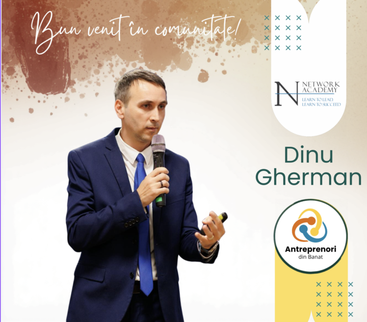🎉 Bun venit în comunitatea Antreprenori din Banat, Dinu Gherman!