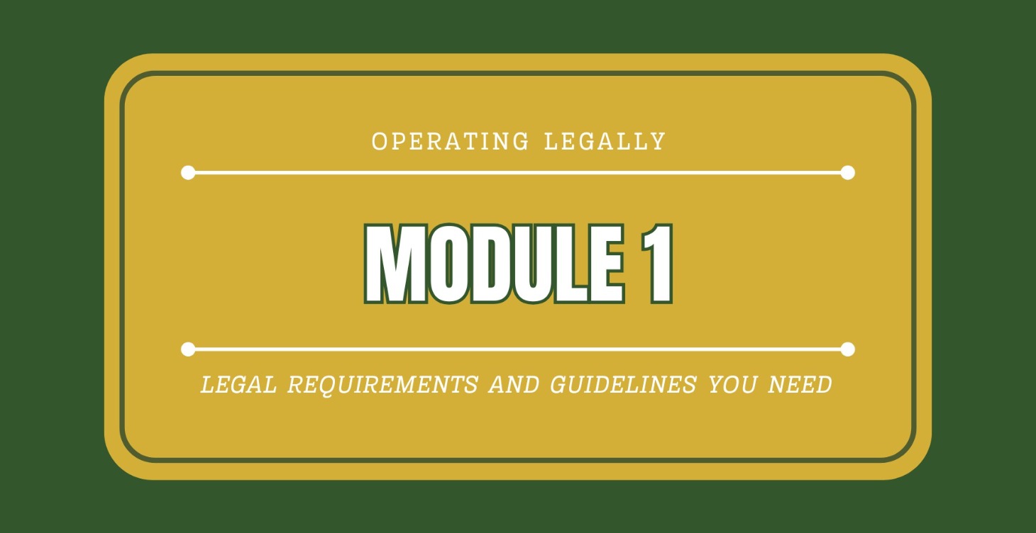 🚨 Module 1: Operating Legally as a Dealer-Agent