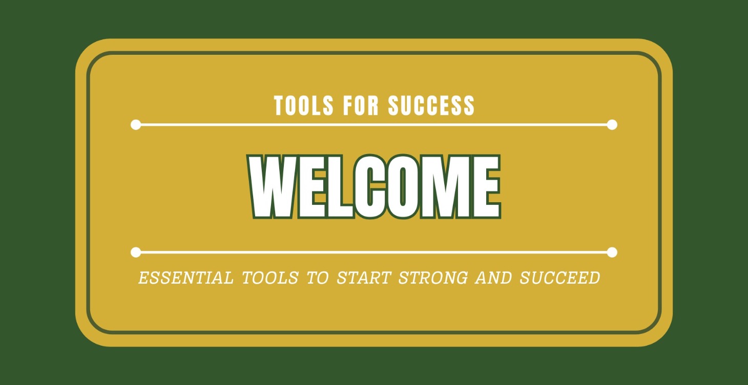 ✅ Intro Section – Welcome & Tools for Success