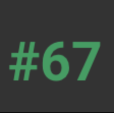 2 beat | 7 left for second page | 67 left until #1