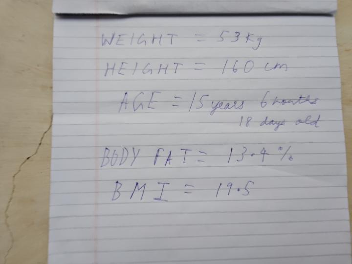 Day 1 of working out consistently 