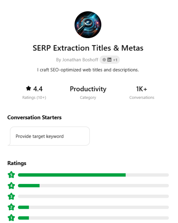 Submit your GPTS / Artifacts / Gems