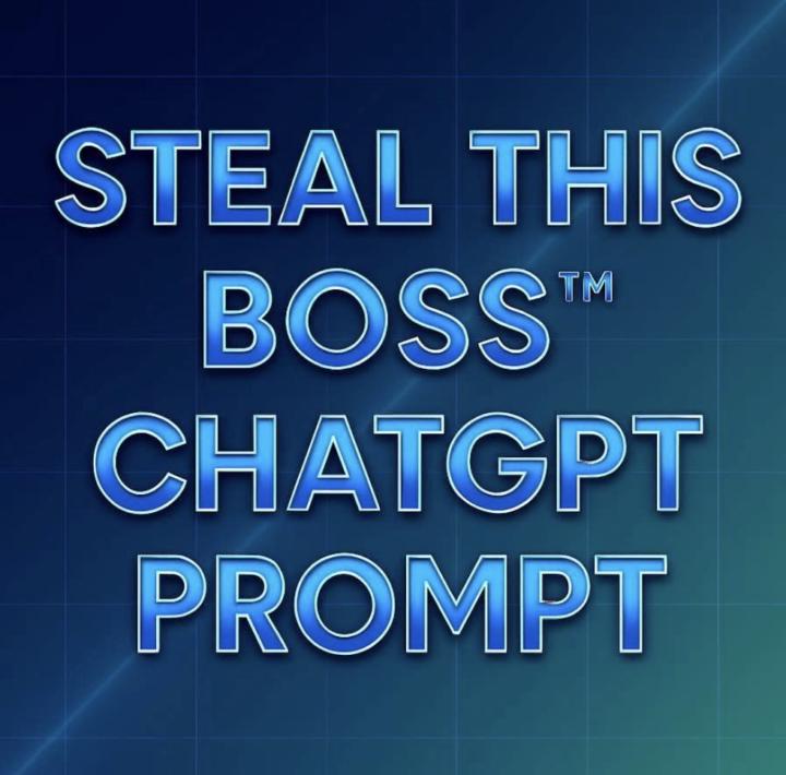 Need help with content? Steal this prompt 🎁 