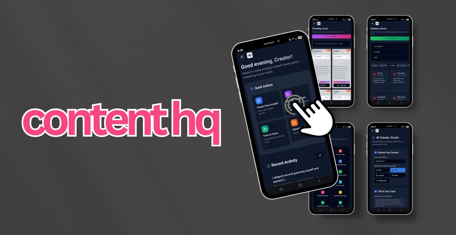 Content HQ - AI Content Software & App