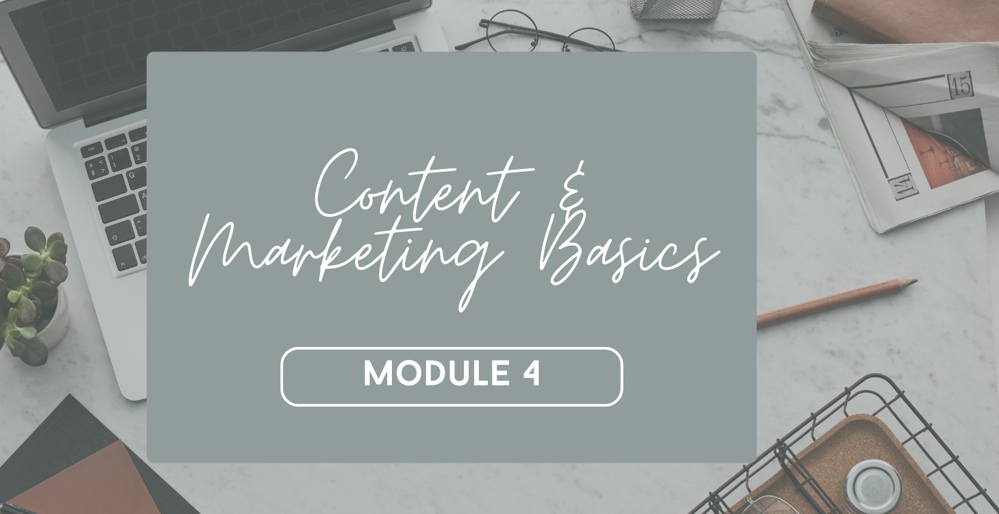 Content & Marketing Basics