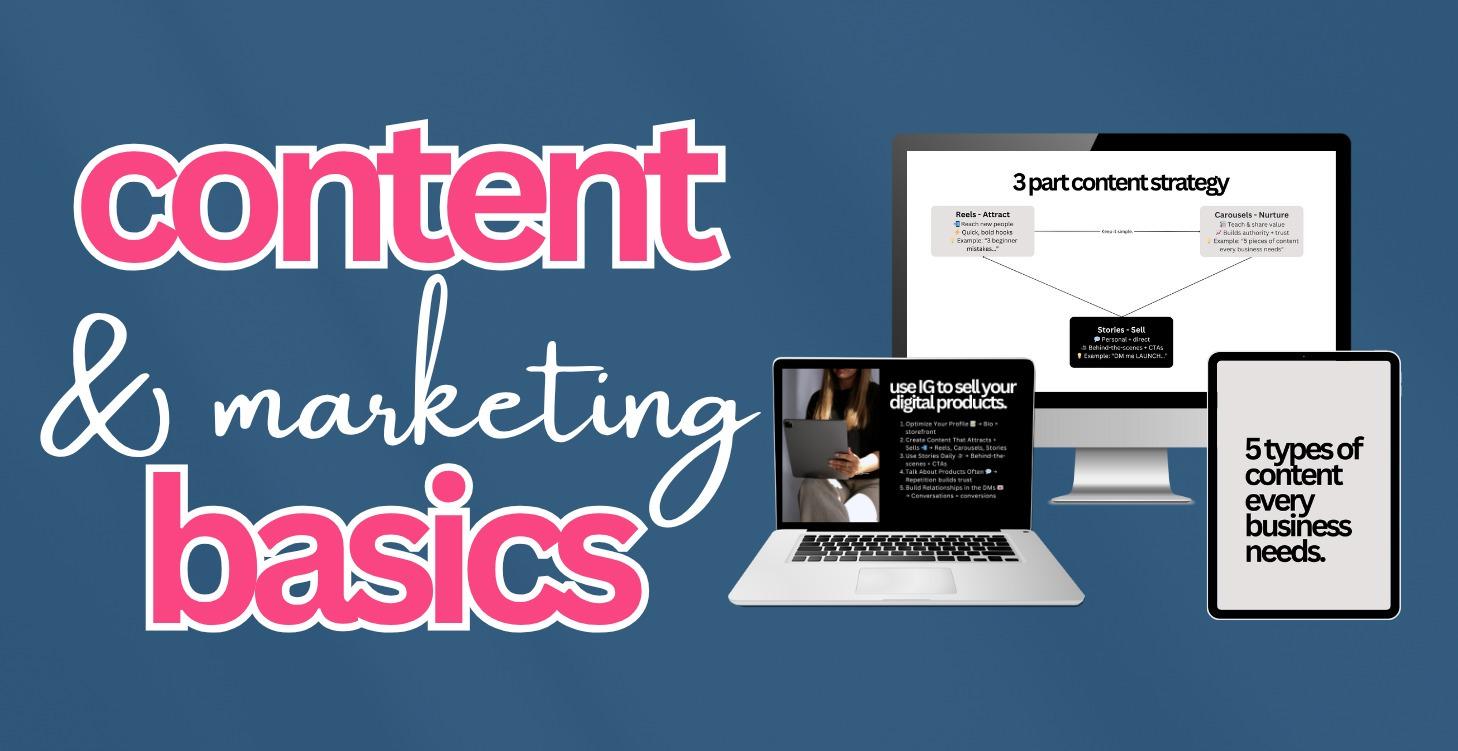 Content & Marketing Basics
