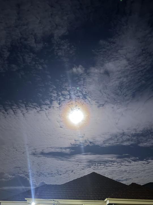My almost full moon 🌕 