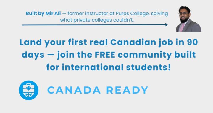 Canadian Job community (FREE) 