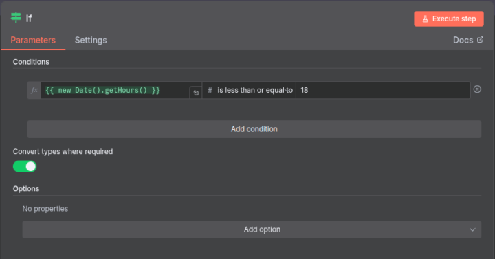 Contrôlez vos automatisations par plage horaire avec le nœud IF dans n8n