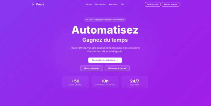 Après des mois de travail, mon agence d’automatisation est enfin lancée !