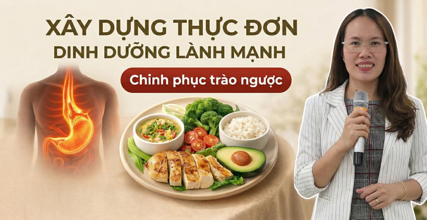 XD Thực Đơn Cho Trào Ngược