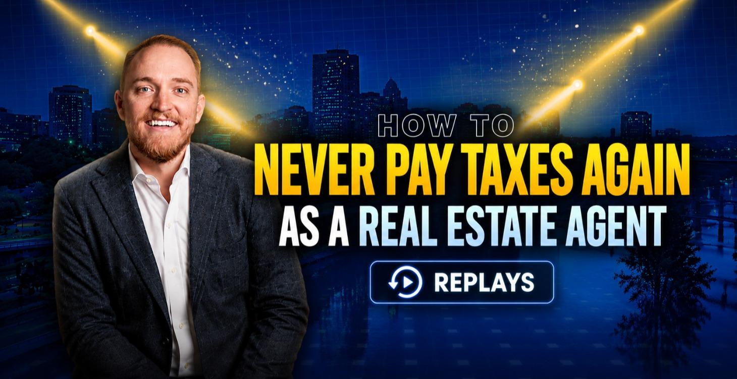 How To Never Pay Taxes Again As A Realtor