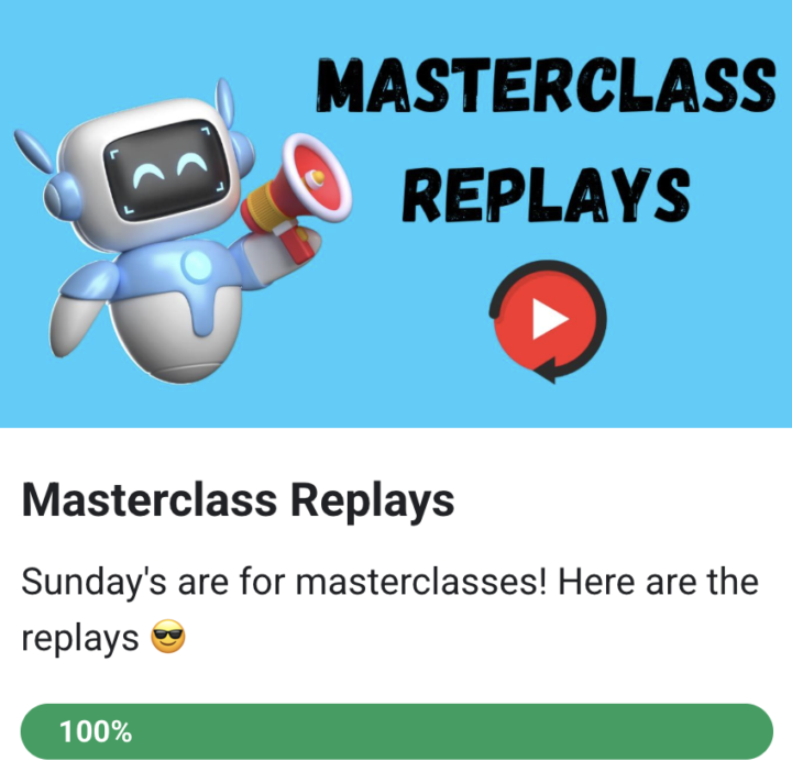 Canva Workshop replay is uploaded!