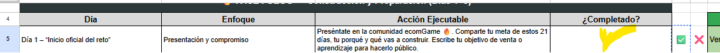 INICIO DE RETO