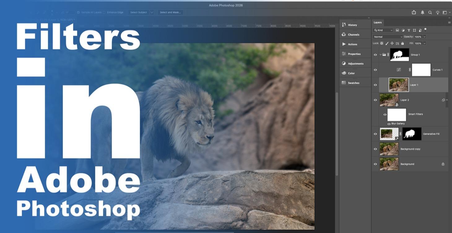 Filters in Adobe Photoshop